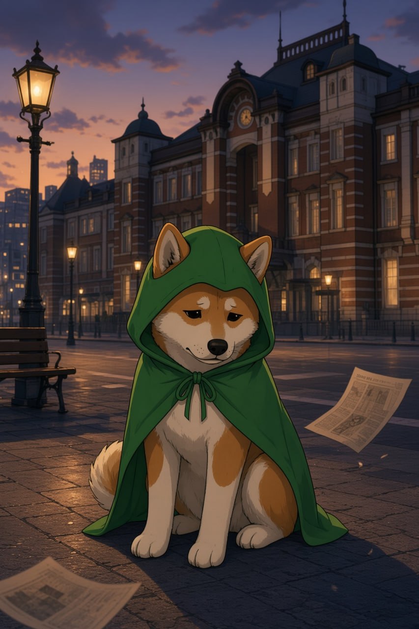 Hachiko waiting at Shibuya